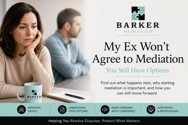 My Ex Won't Agree to Mediation Manchester